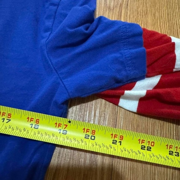 Polo Ralph Lauren Men's Hoodie 1992 Multicolor Striped Thin Stadium Size Small - Picture 5 of 6